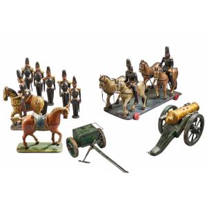 SOLDATS BOIS LOUIS-PHILIPPE 1840