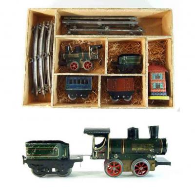 TRAIN NAIF 1890 / jouet ancien