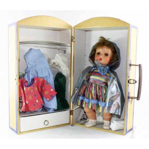Suitcase Doll C. 1930 - 1950