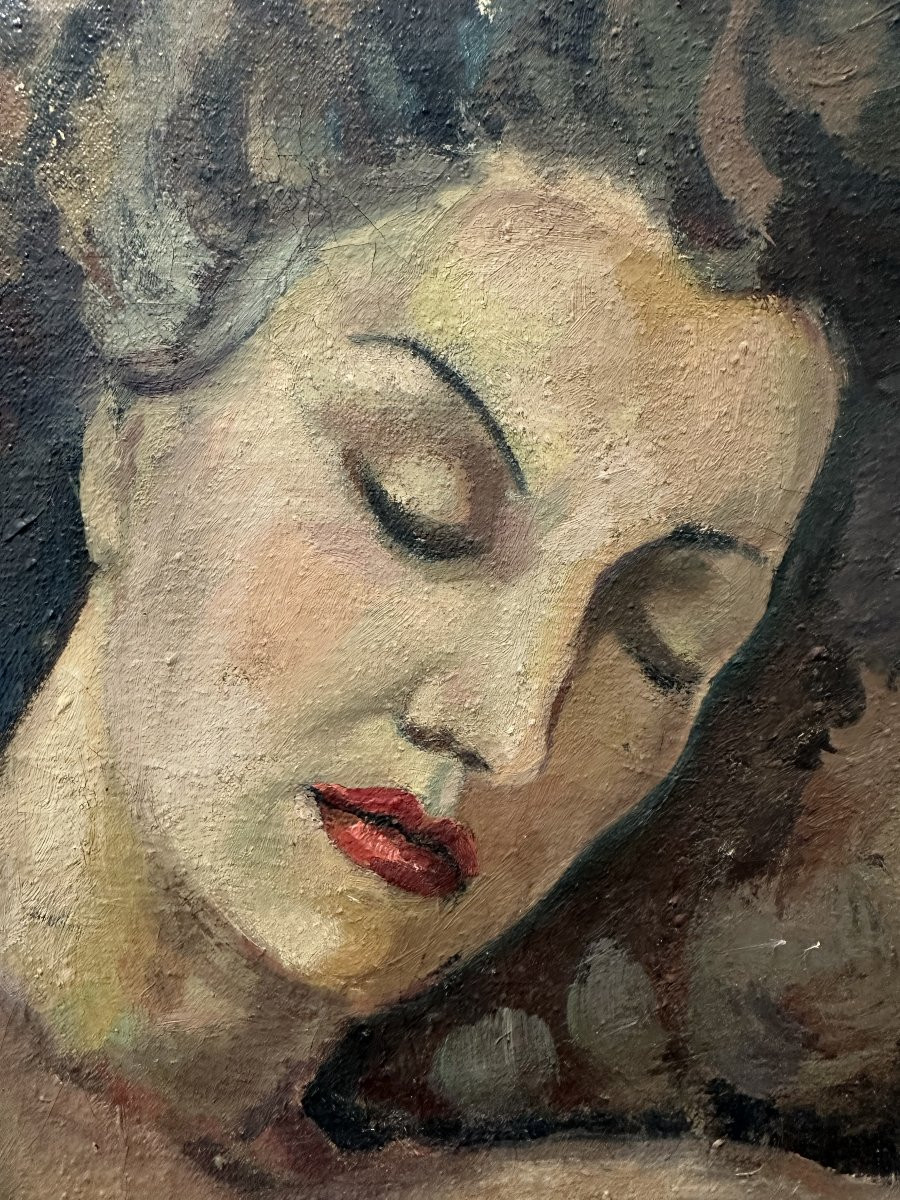 Vittorio Gussoni - Portrait de femme-photo-3