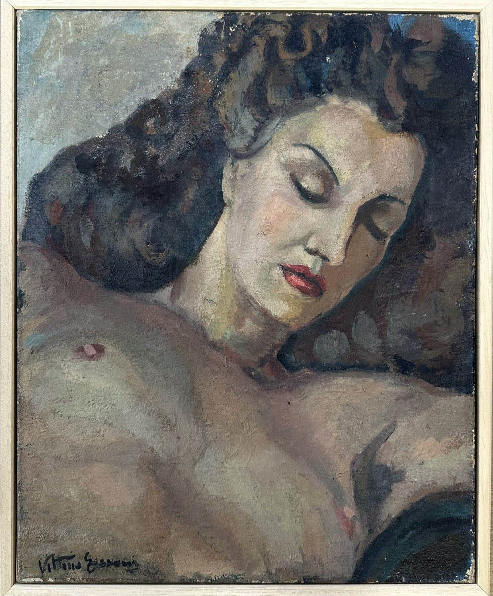 Vittorio Gussoni - Portrait de femme