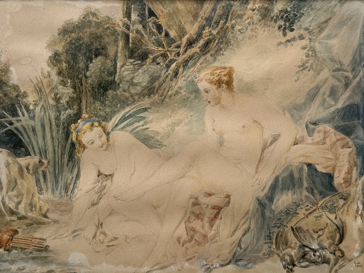 Monogrammé S.K. - Bagno di Diana 