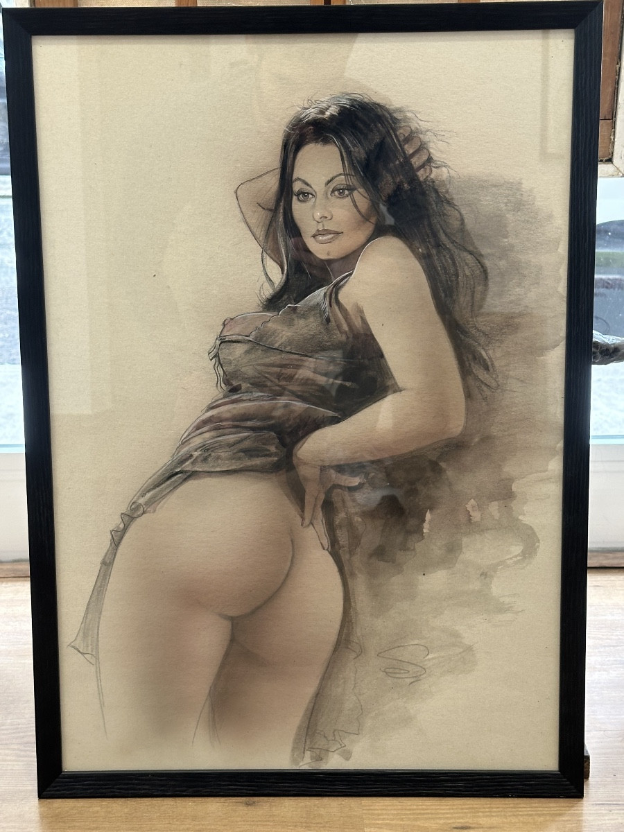 Enzo Sciotti - Sophia Loren 