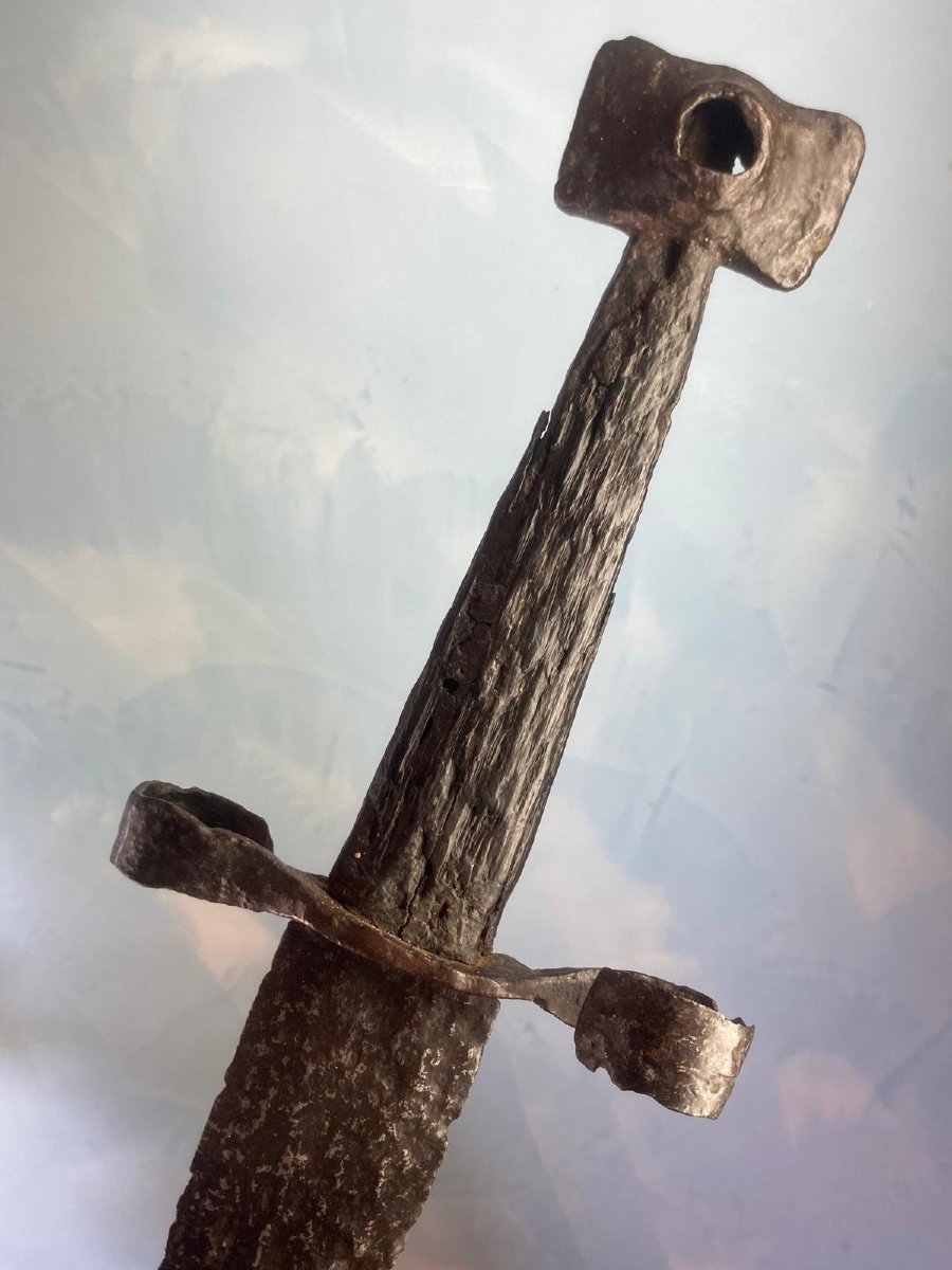 Un Rare Epee Schiavonesca Venitienne Du XV Siecle -photo-2
