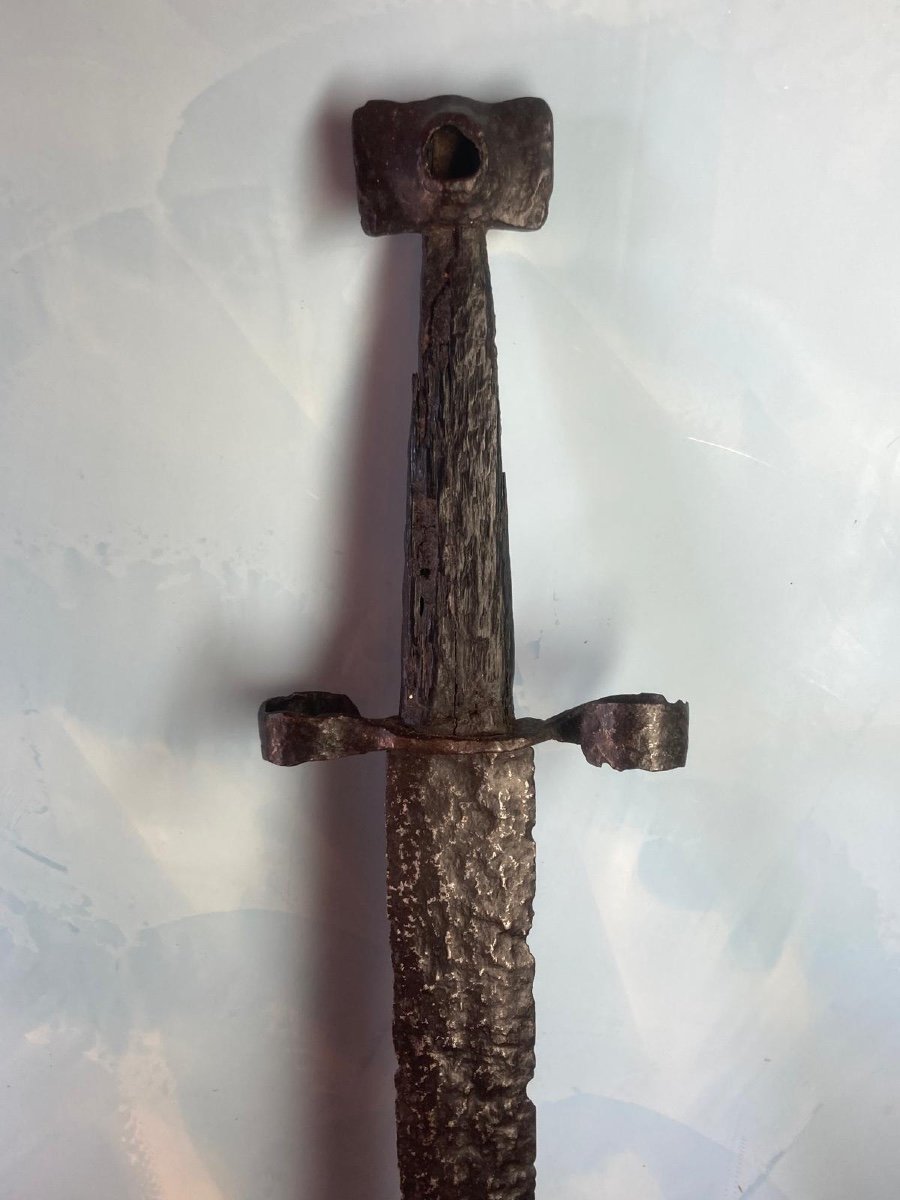 Un Rare Epee Schiavonesca Venitienne Du XV Siecle -photo-4