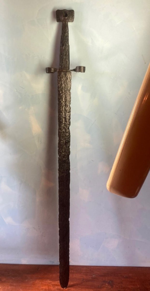 Un Rare Epee Schiavonesca Venitienne Du XV Siecle -photo-2