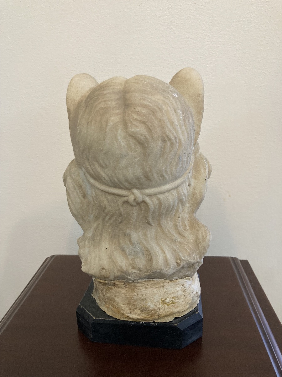 Buste en Marbre de gout classique -photo-3