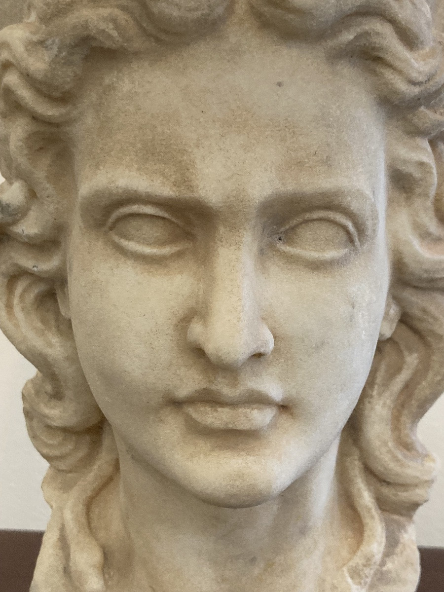 Buste en Marbre de gout classique -photo-1