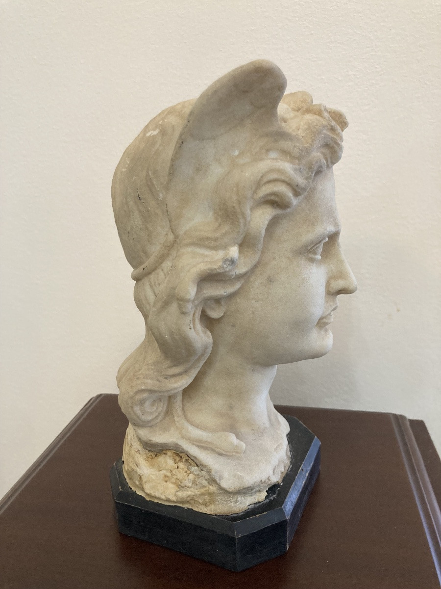 Buste en Marbre de gout classique -photo-2