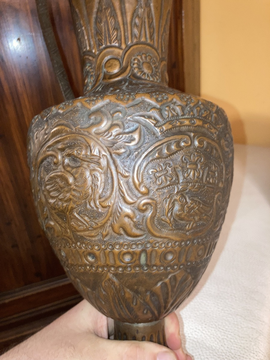 A Nice Copper Acquamanil Of The XVIII Century-photo-2
