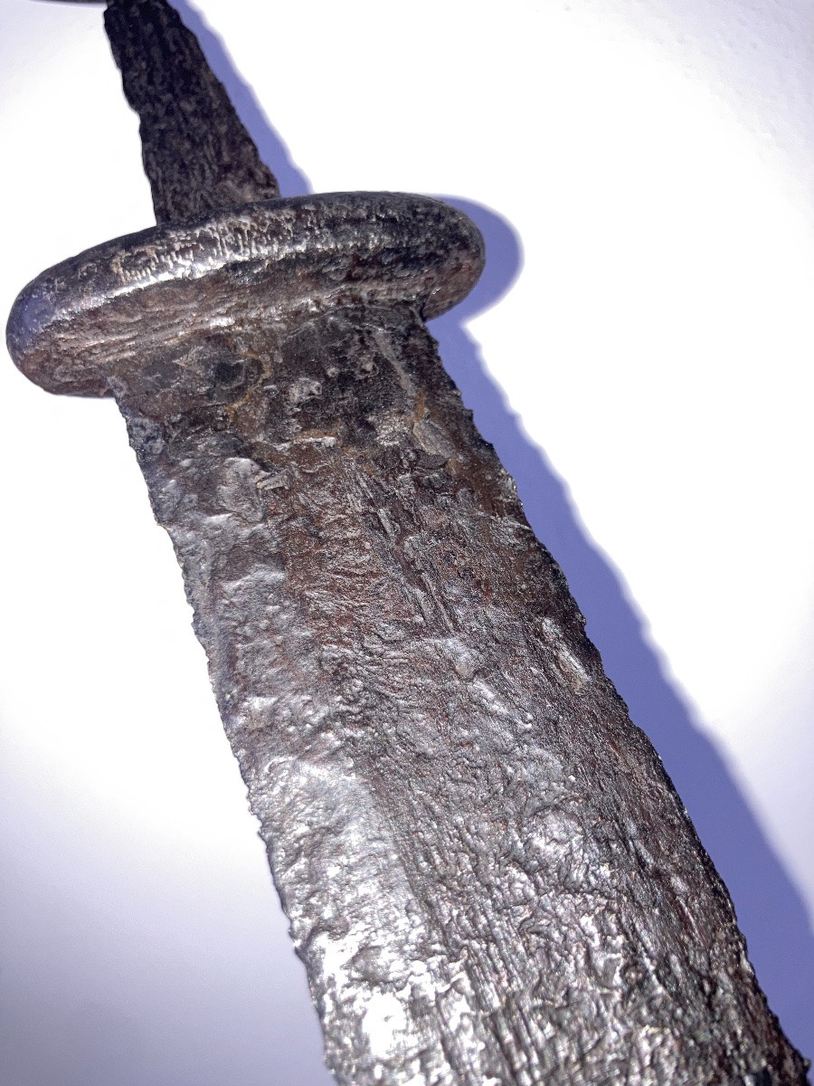 Un rare epee Viking d’ origine -photo-2