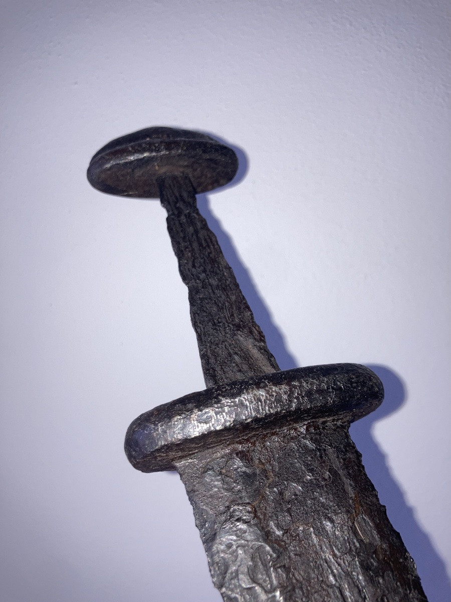 Un rare epee Viking d’ origine -photo-3