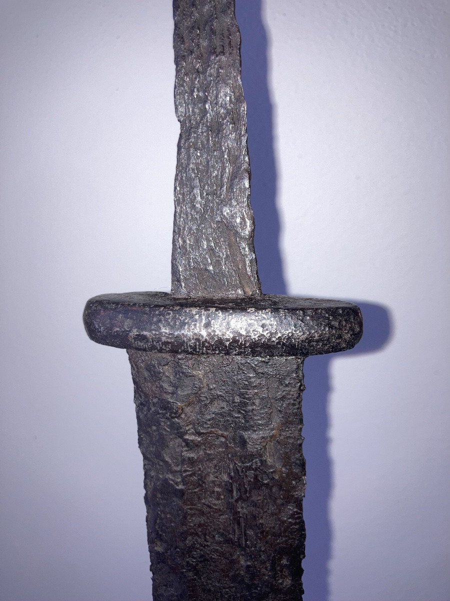 Un rare epee Viking d’ origine -photo-1