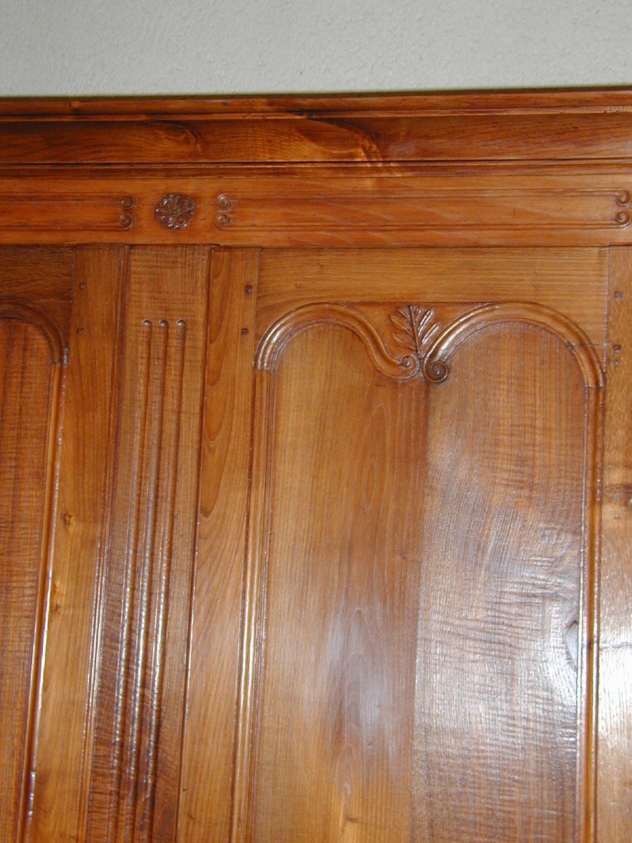 Armoire Louis XV En Châtaignier-photo-2