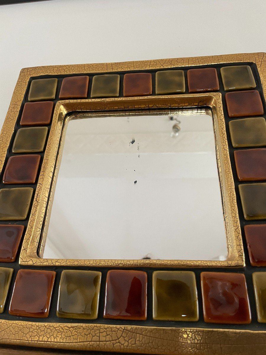 Miroir Carré Par Mithé Espelt-photo-4