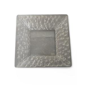 Coupe Aux Roses Square In Lalique Crystal France