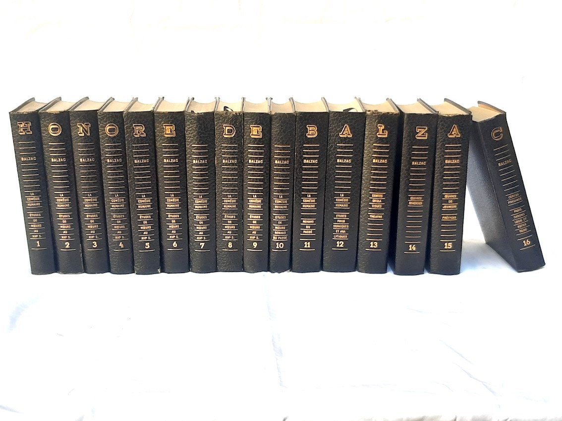 Balzac - La Comedie Humaine - Complete Works - 16 Volumes - 1965