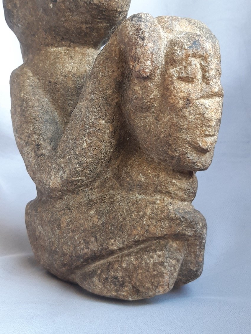 African Art (1) - Stone Sculpture: Woman, Child, Ritual Object—mali, Guinea, Ivory Coast -photo-5