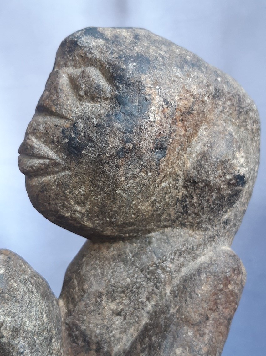 African Art (1) - Stone Sculpture: Woman, Child, Ritual Object—mali, Guinea, Ivory Coast -photo-7