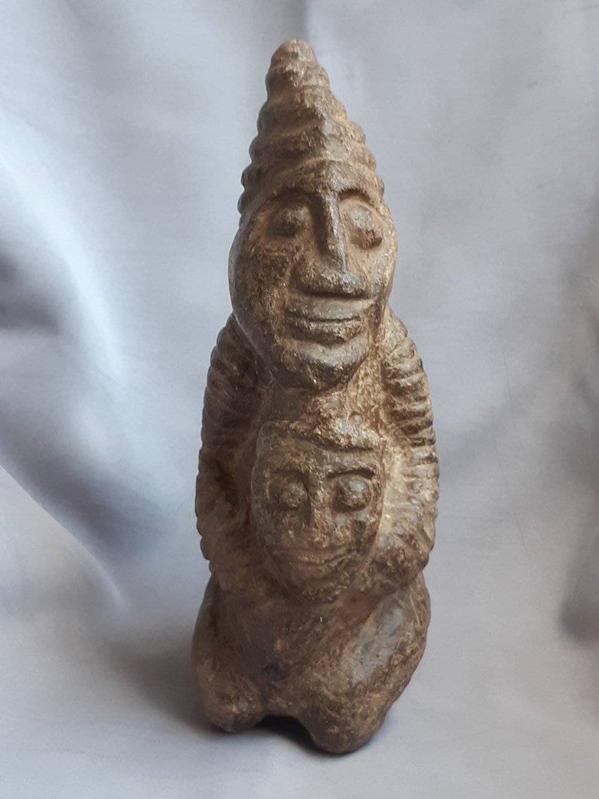 African Art (2) - Stone Sculpture: Woman, Child, Ritual Object—mali, Guinea, Ivory Coast -photo-3