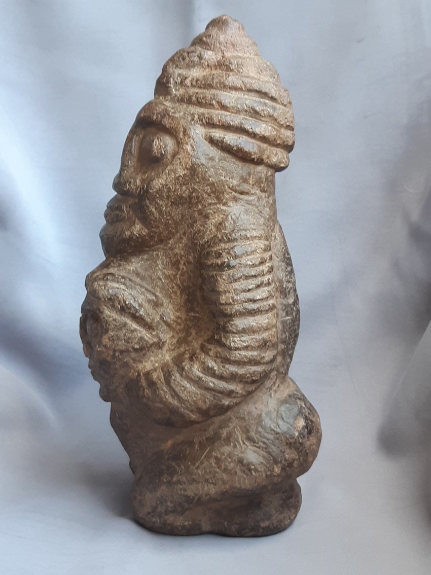 African Art (2) - Stone Sculpture: Woman, Child, Ritual Object—mali, Guinea, Ivory Coast -photo-4