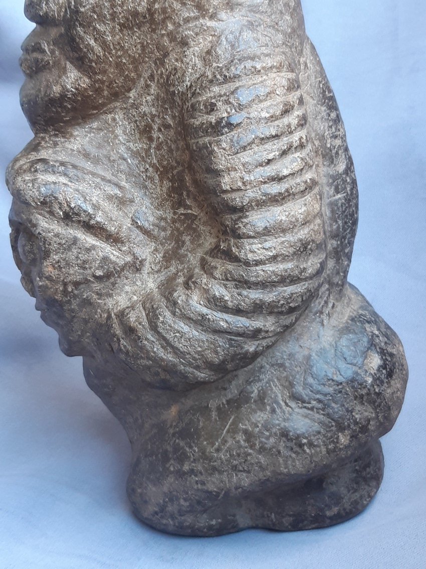 African Art (2) - Stone Sculpture: Woman, Child, Ritual Object—mali, Guinea, Ivory Coast -photo-8