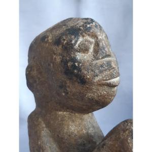 African Art (1) - Stone Sculpture: Woman, Child, Ritual Object—mali, Guinea, Ivory Coast