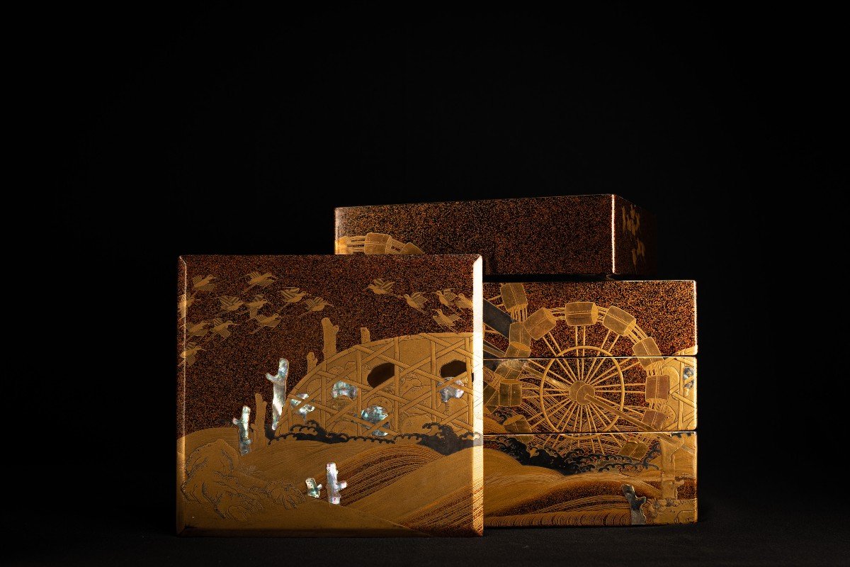 Jubako époque Meiji (1868-1912) -photo-4