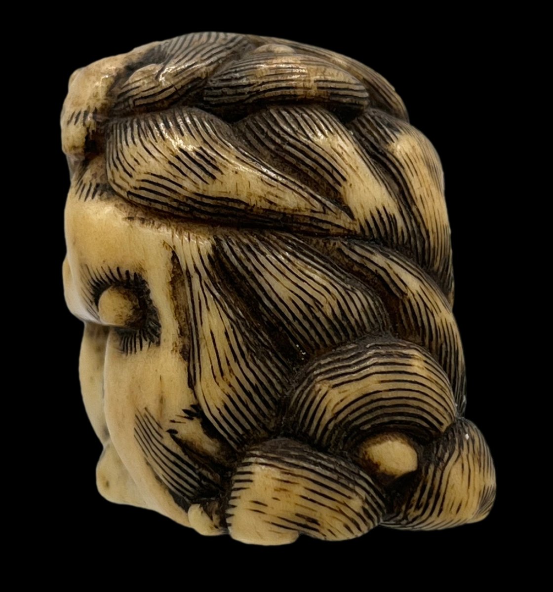 Netsuke shichi - époque Meiji -photo-4