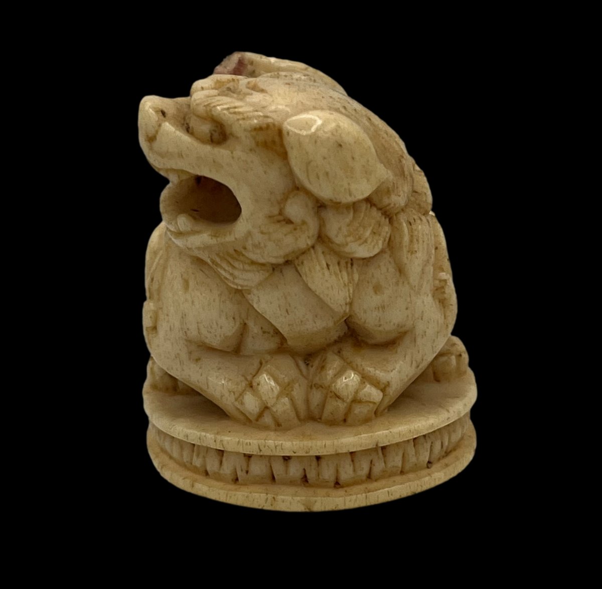 Netsuke shichi - époque Meiji -photo-3