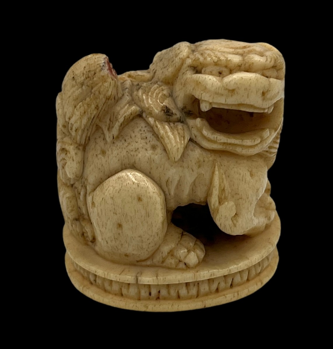 Netsuke shichi - époque Meiji 