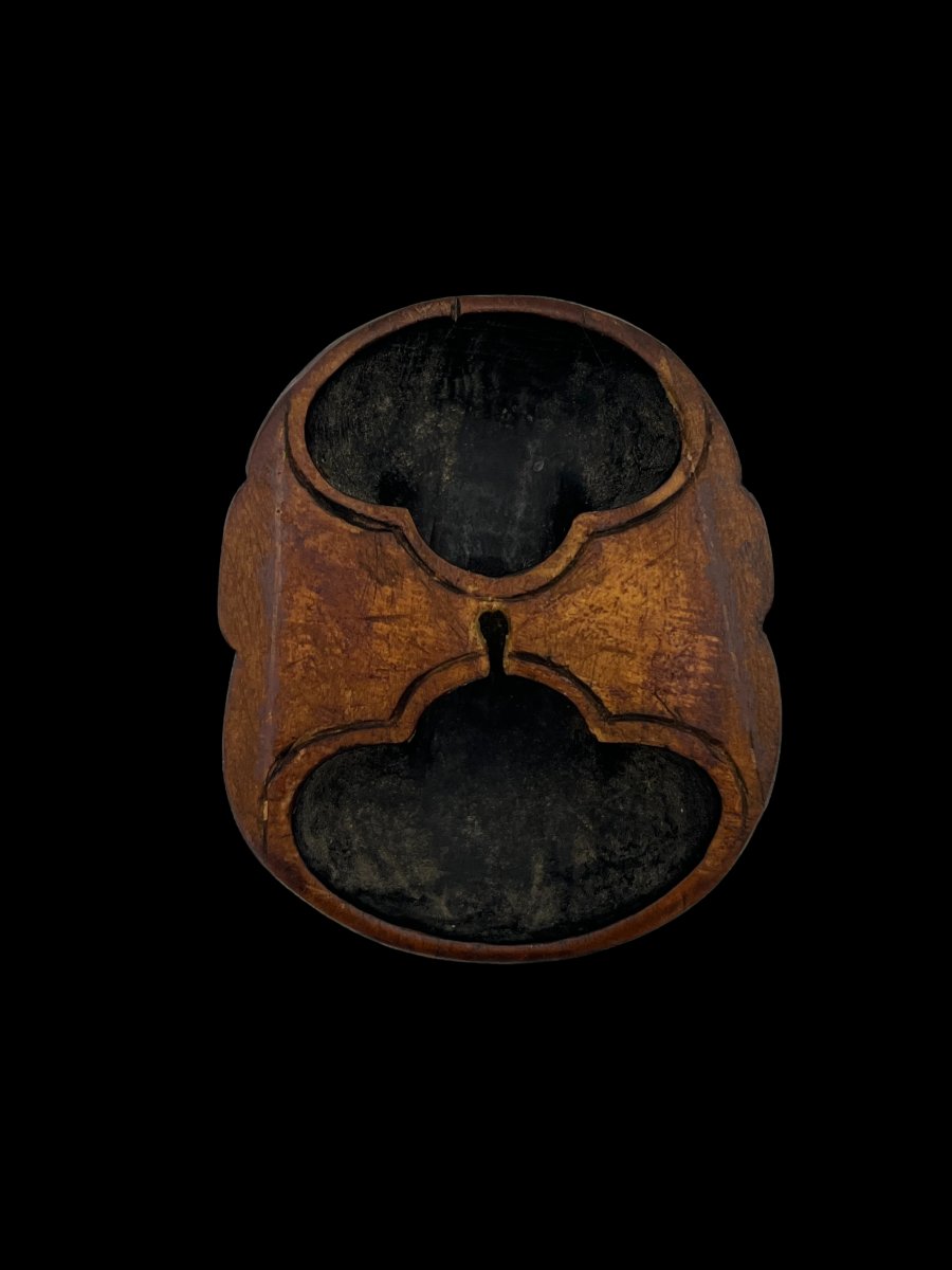 Netsuke Mask - Meiji Period-photo-3