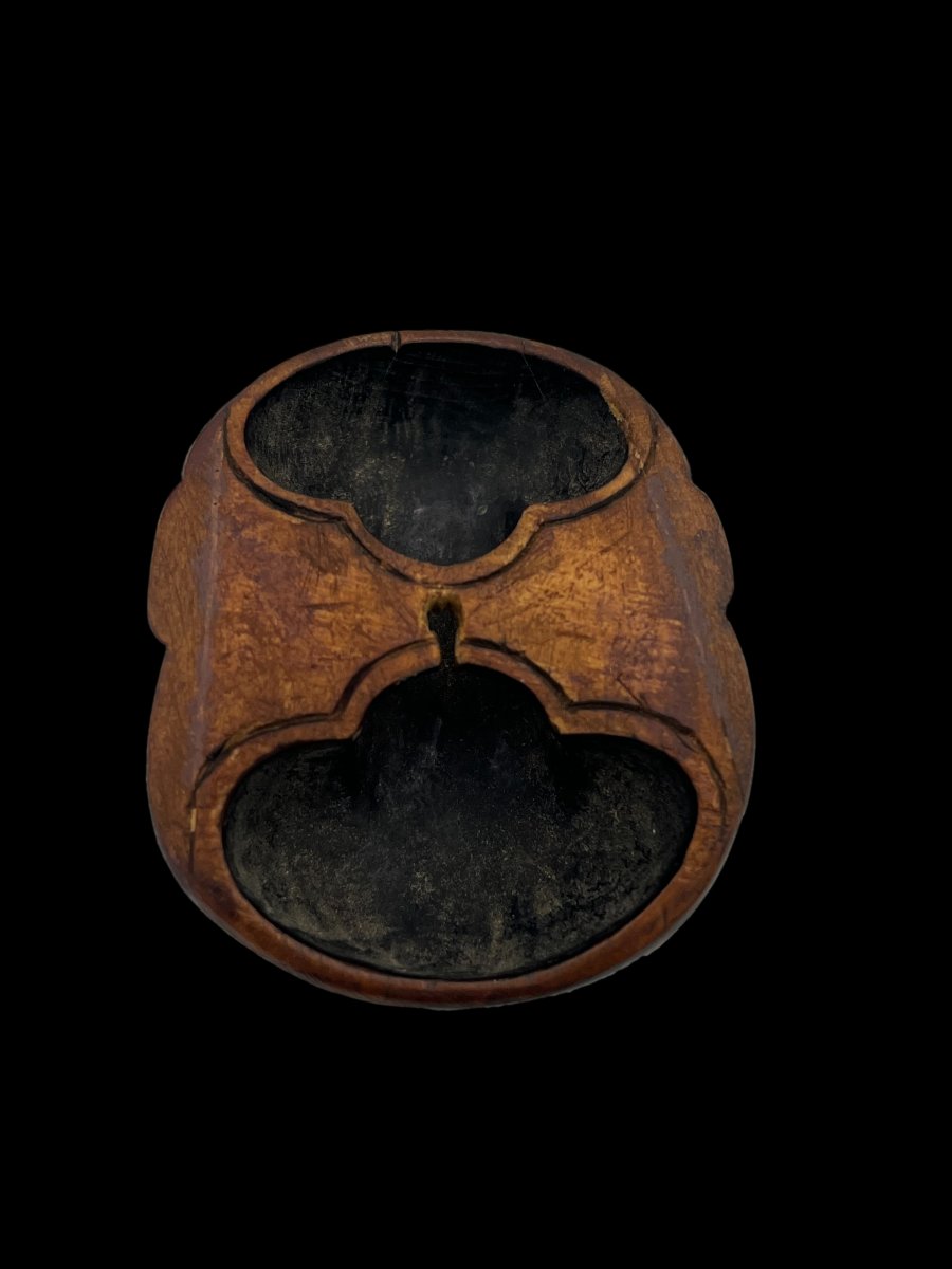 Netsuke Mask - Meiji Period-photo-4