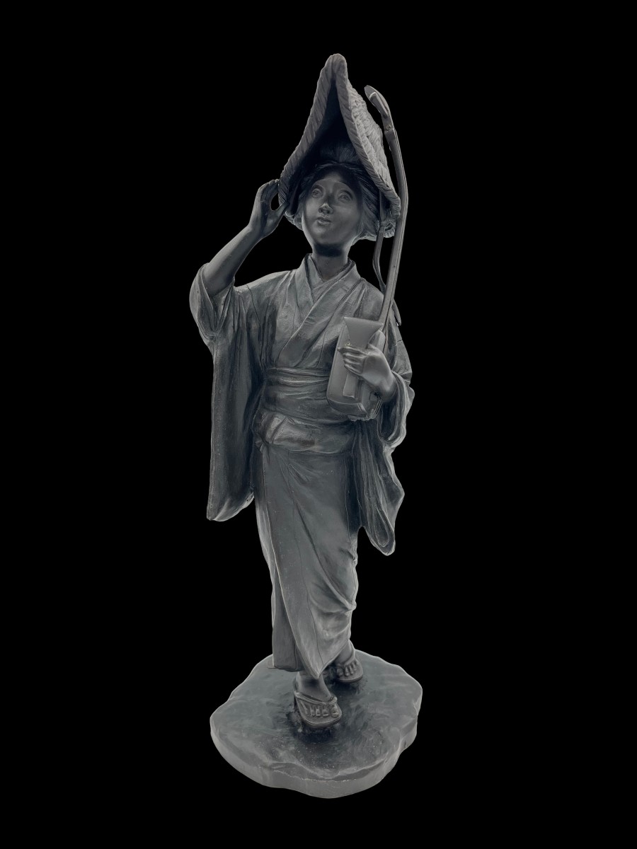 Okimono In Bronze