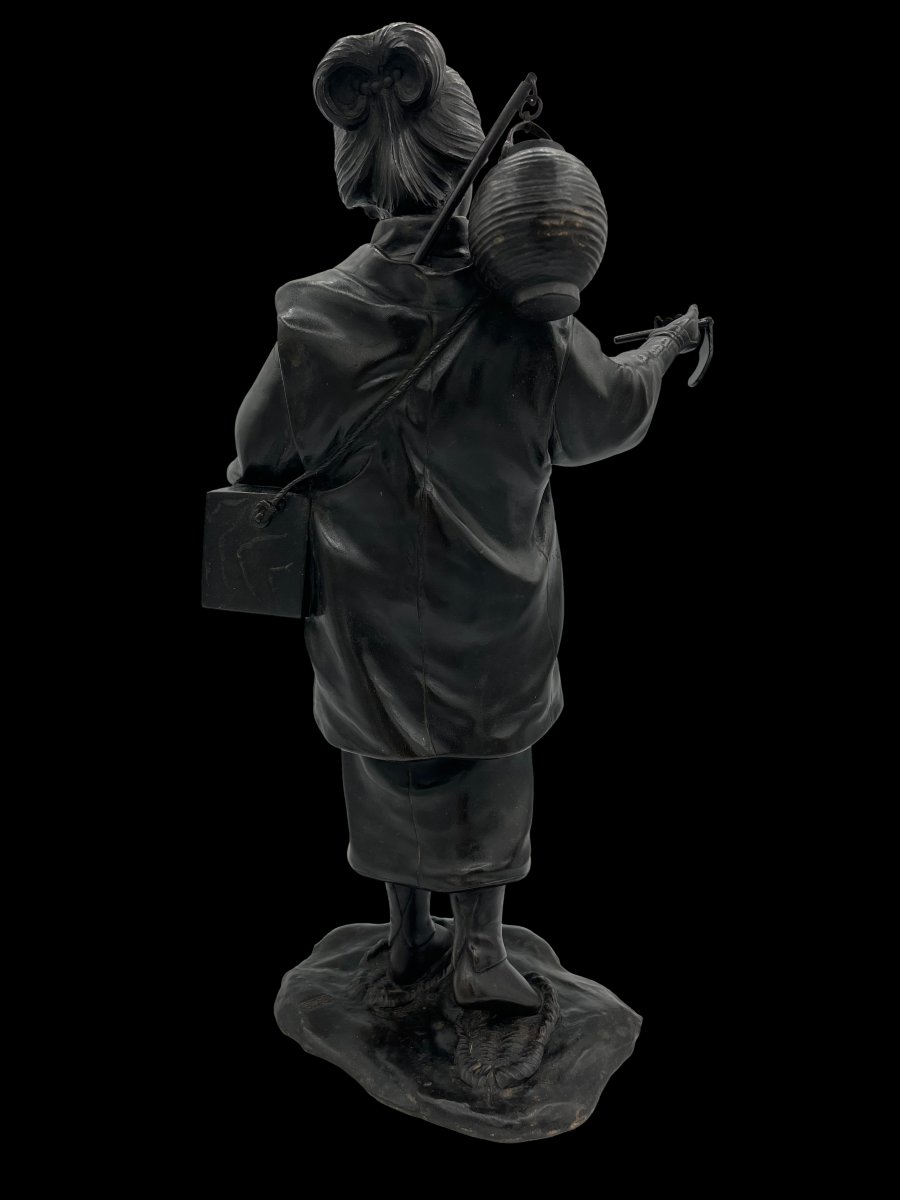 Okimono Bronze - Meiji Period-photo-1