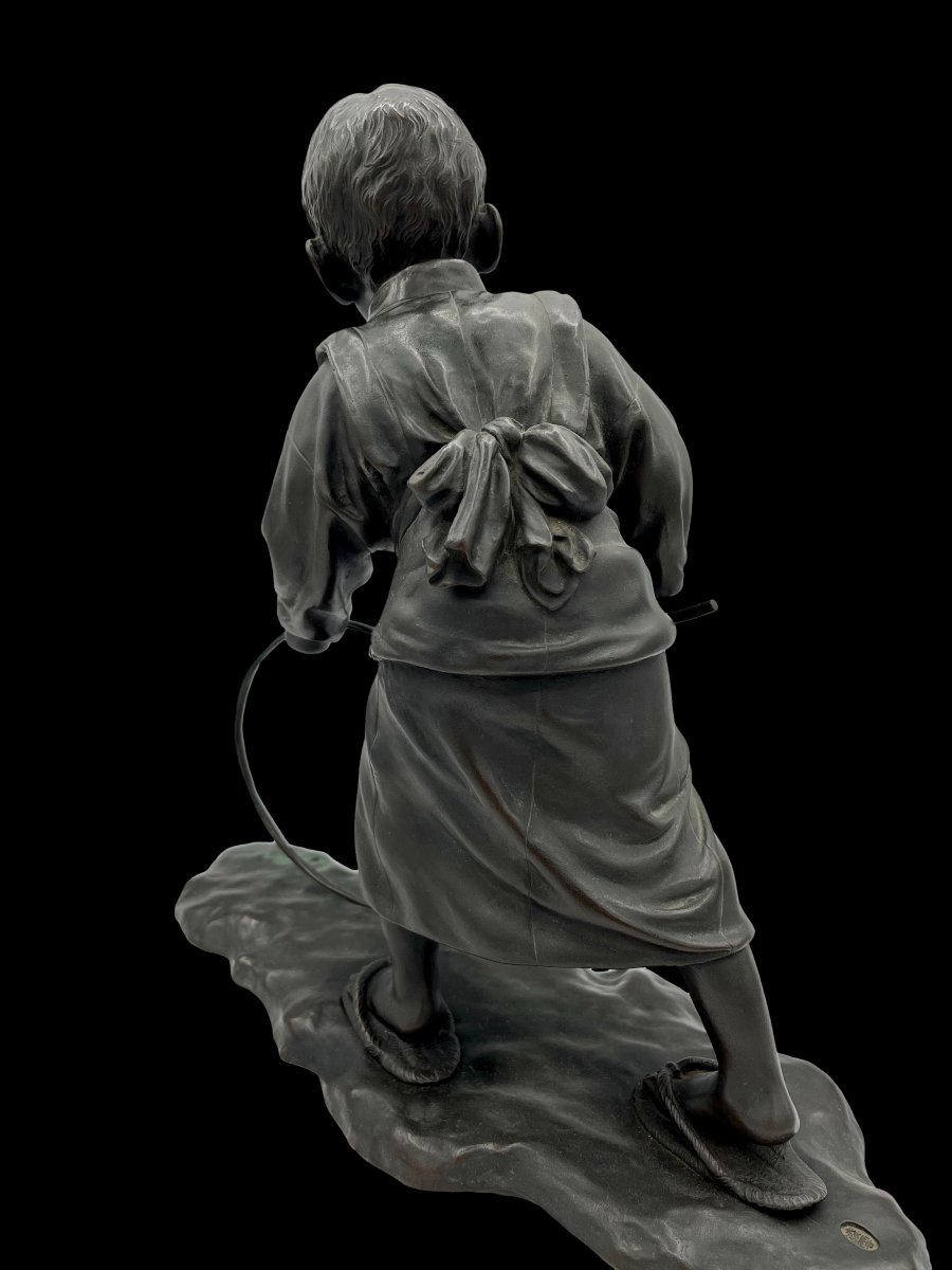 Japanese Bronze - Meiji Period-photo-3