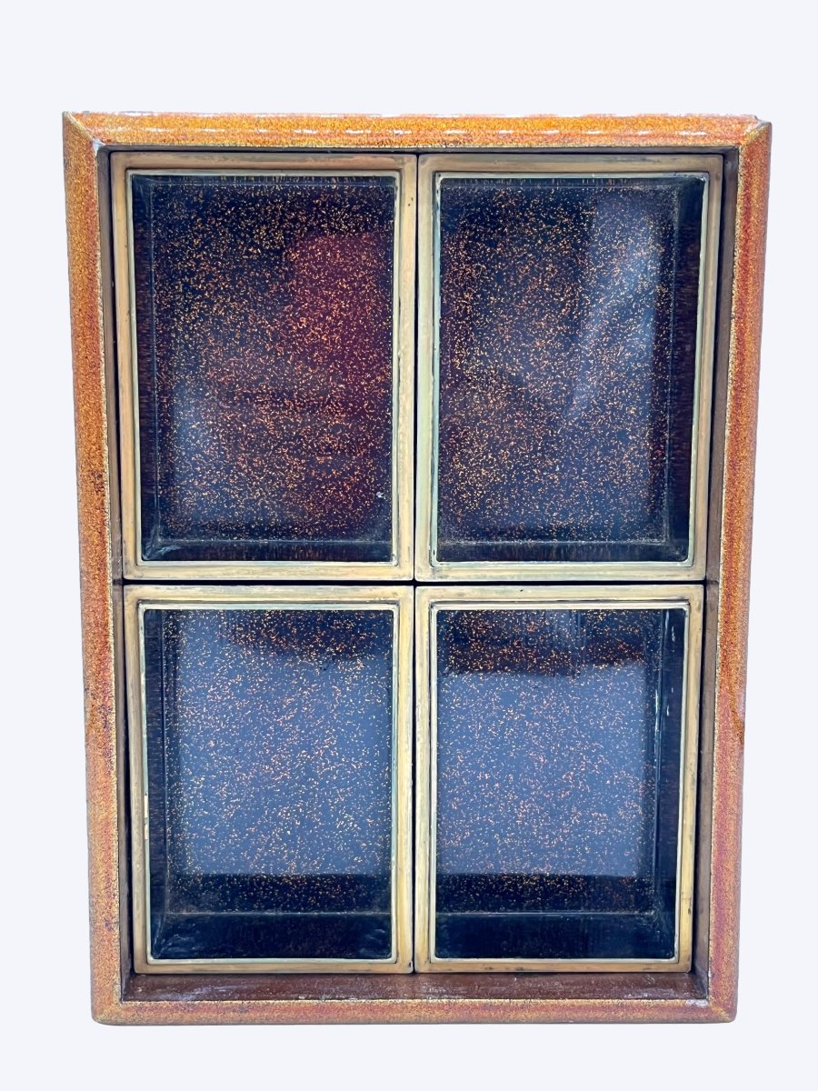 Japanese Gold Lacquer Box-photo-3