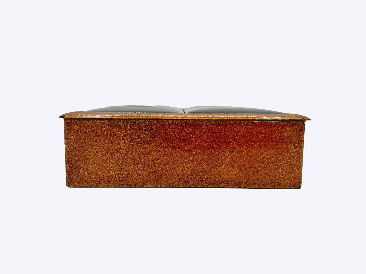 Japanese Gold Lacquer Box-photo-1
