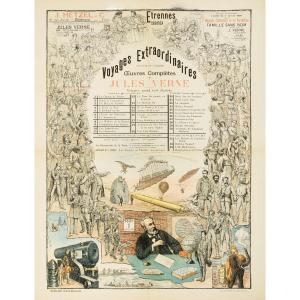 Affiche Jules Verne