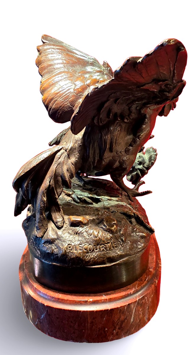 Combat de Coqs Prosper LECOURTIER (1851-1925) -photo-3