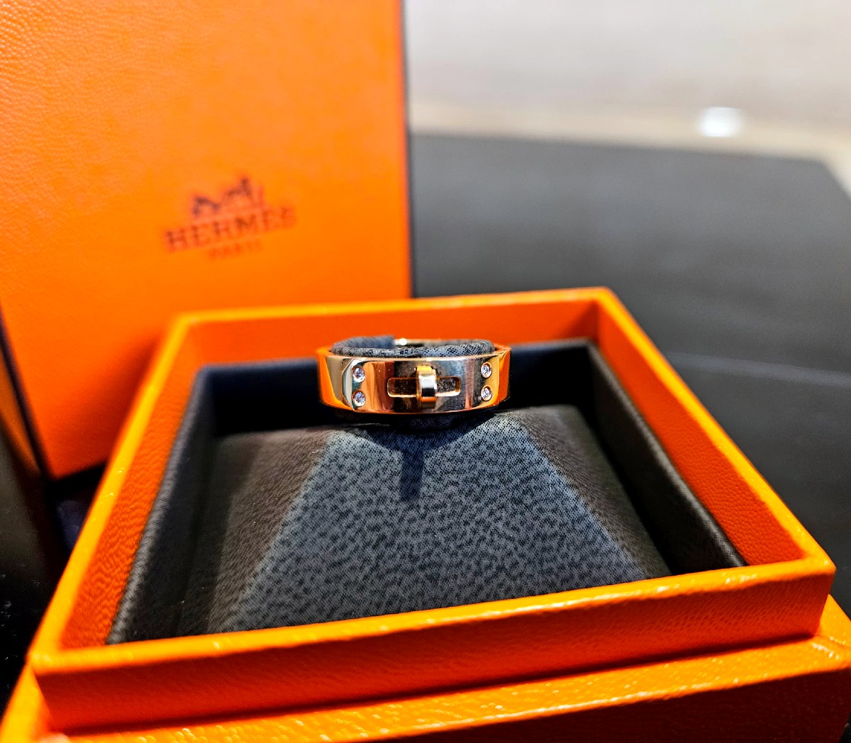 Bague Hermès Kelly -photo-3