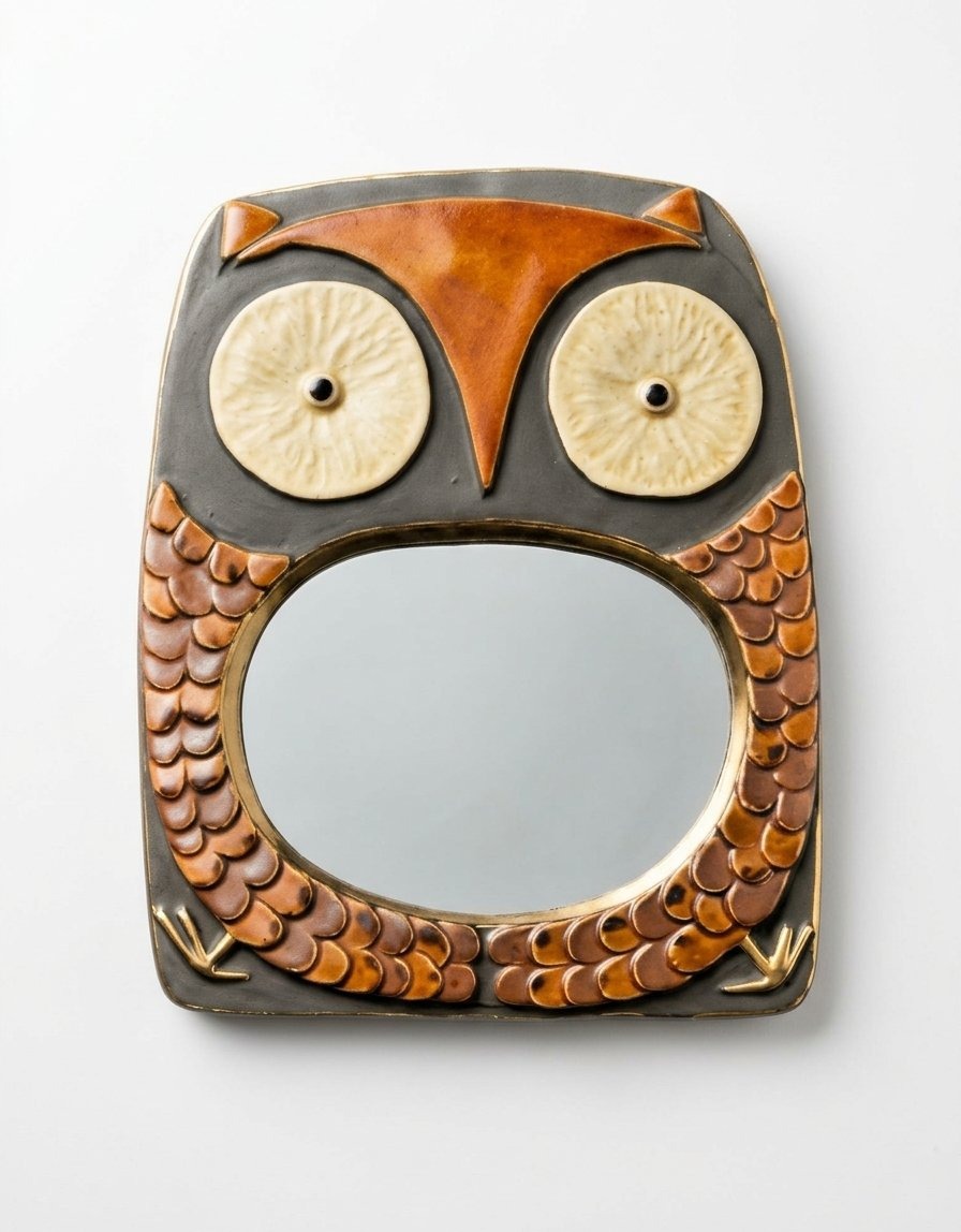 Mithé Espelt “little Owl” Mirror