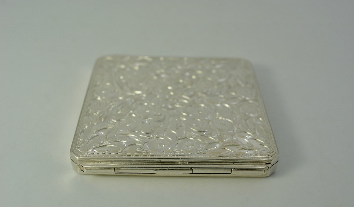 Silver Compact, Italy Mid Twentieth Century-photo-4