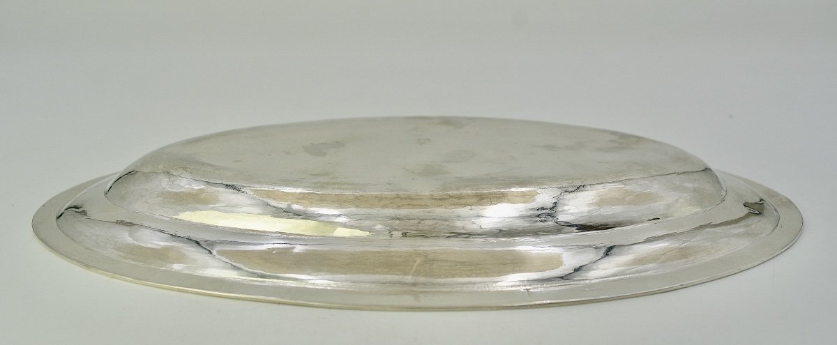 Cruets And Their Silver Tray, France Circa 1820-photo-2