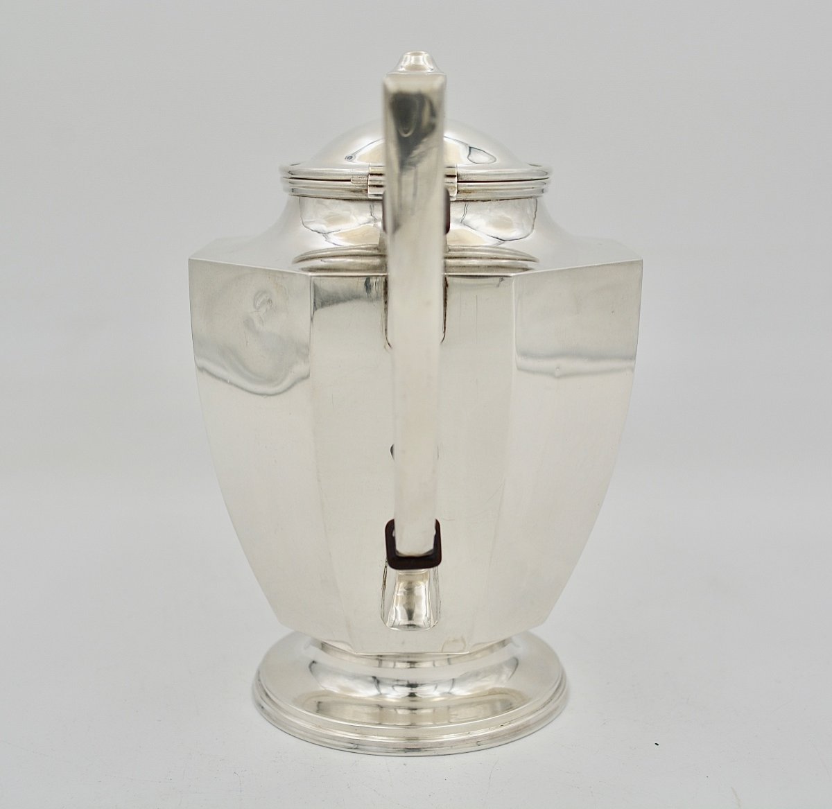 Théière En Argent, Art Deco, XXe Siecle -photo-2