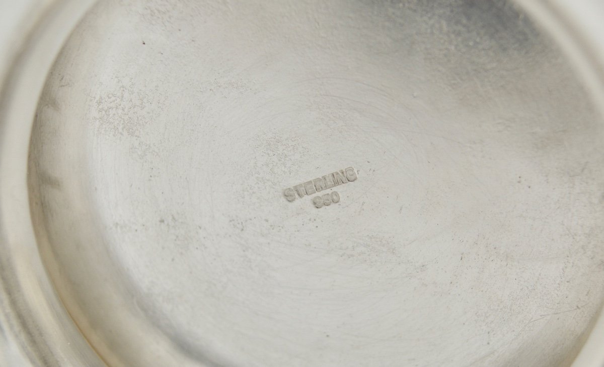 Théière En Argent, Art Deco, XXe Siecle -photo-6