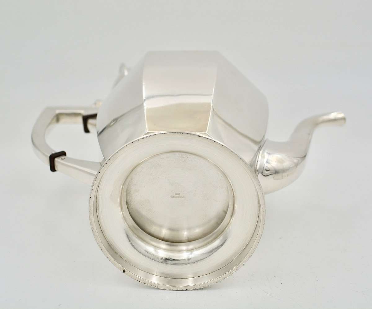 Théière En Argent, Art Deco, XXe Siecle -photo-8
