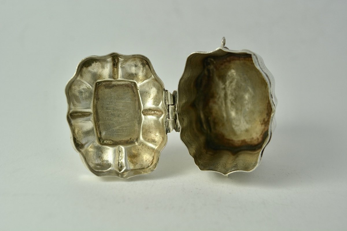 Silver Box / Lodereindoosje, Vinaigrette, Holland 1924-photo-3