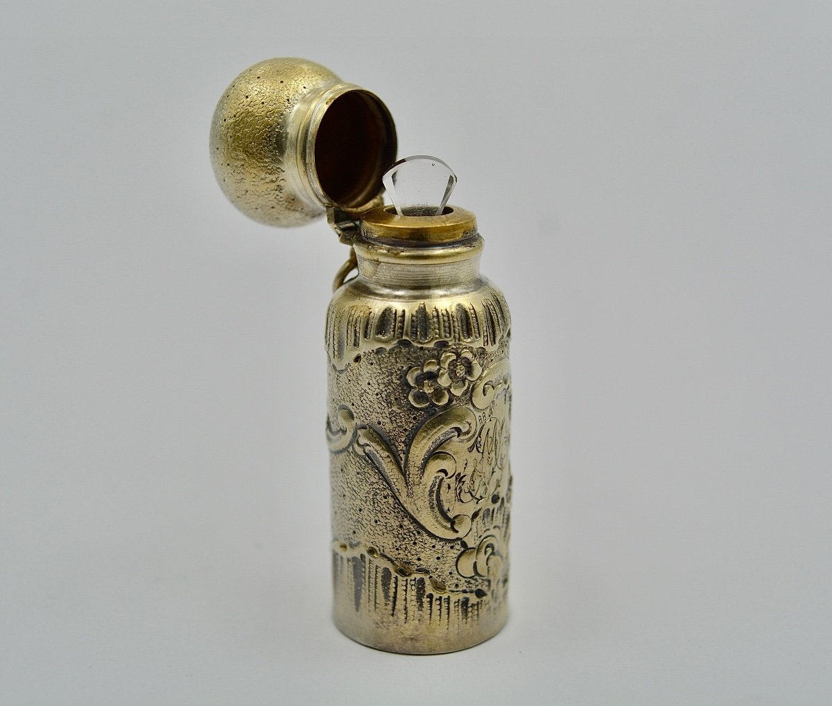 Petit Flacon à Parfum, Argent France Vers 1882-photo-3