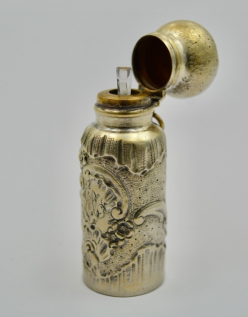 Petit Flacon à Parfum, Argent France Vers 1882-photo-4